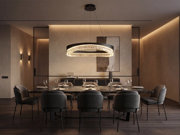 AURORA závesný krištáľový luster 800 - V30077 3