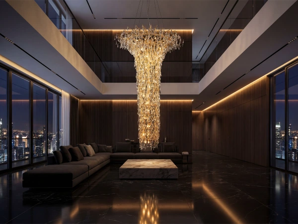 GOCCIA hanging crystal chandelier 3300 - V20035 1