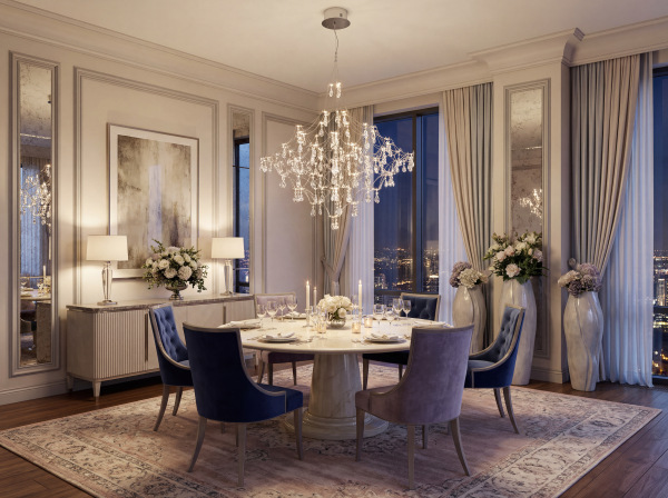 JOYA hanging crystal chandelier 1030 - V40094S 1