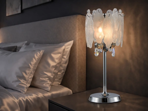 GURU krištáľová stolná lampa 505 - V20105 4