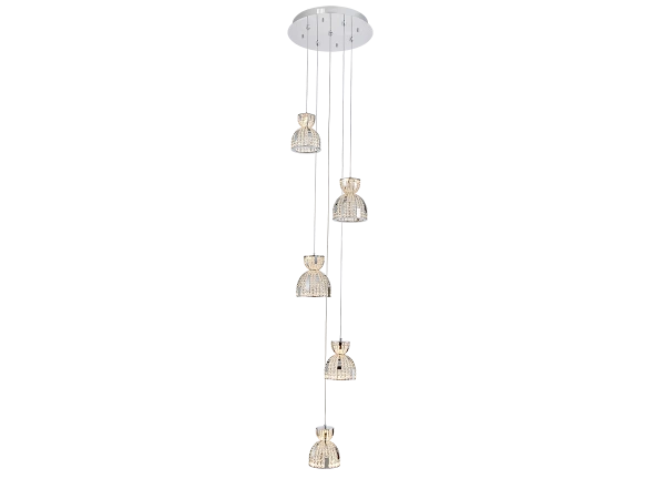 KATRIA závesná krištáľová lampa - V30045 2