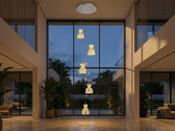 KATRIA závesná krištáľová lampa - V30045 1