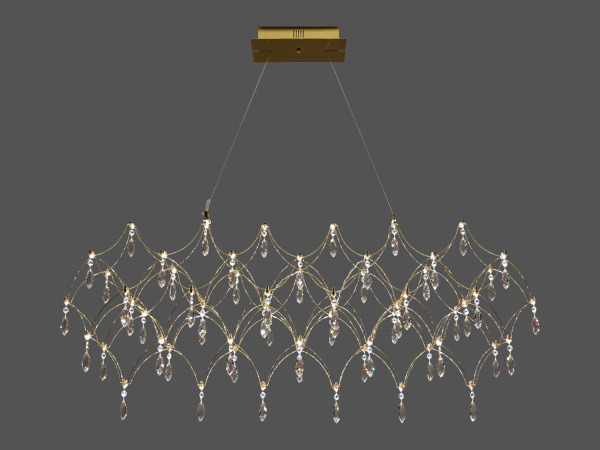 JOYA 900 Crystal Pendant Light - V40026S 3