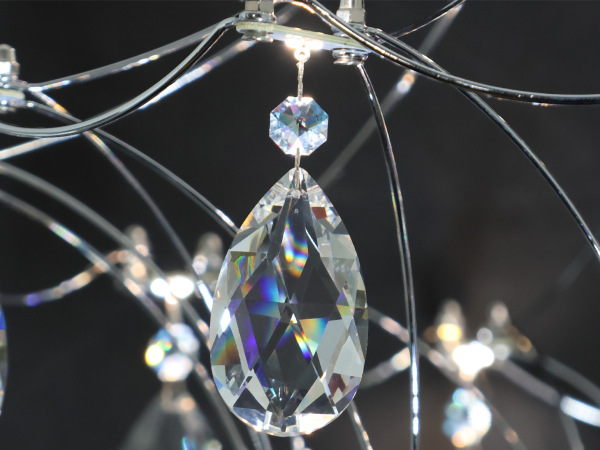 JOYA 600 Crystal Pendant Light - V40072S 7