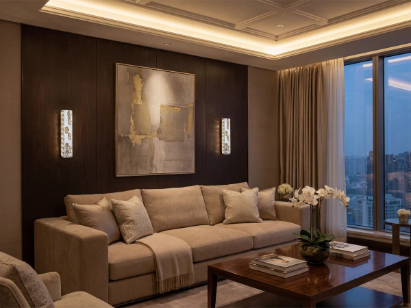 CLARIS nástenná krištáľová lampa - V30010 1