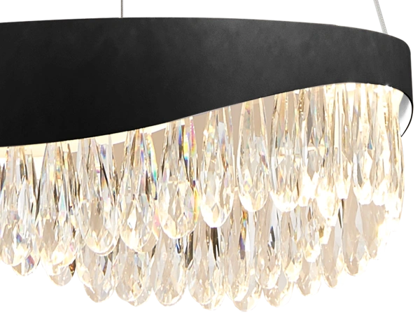 AURORA hanging crystal chandelier 450 - V30075 5