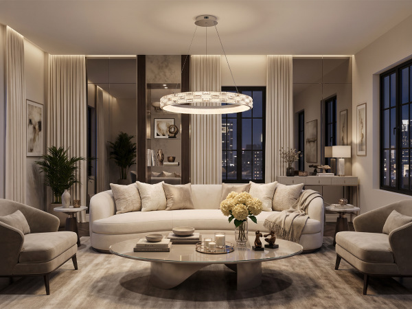 ALBERTO hanging crystal chandelier 820 - V30132 1