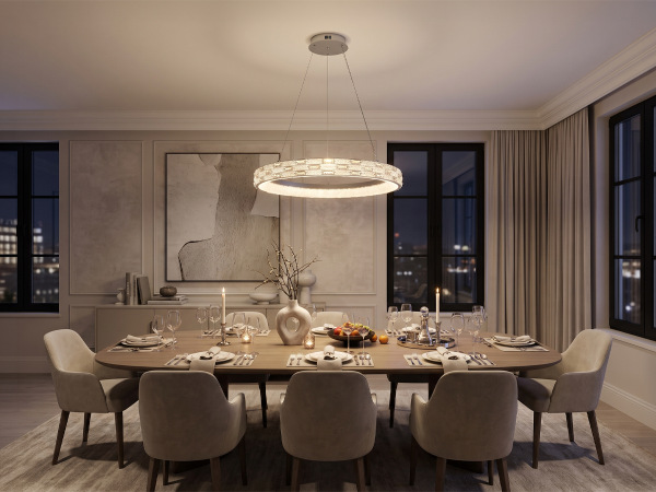 ALBERTO hanging crystal chandelier 820 - V30132 3