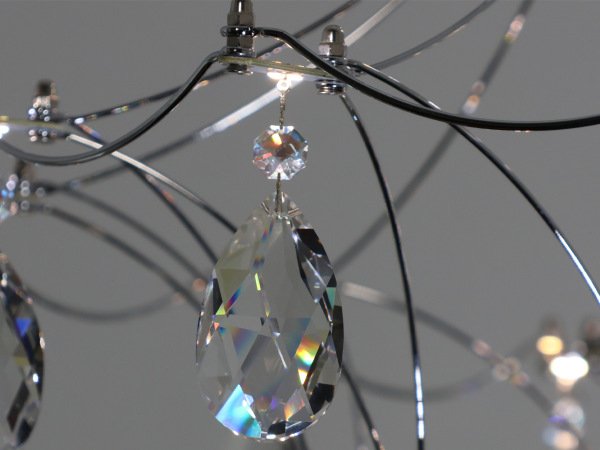 JOYA 600 Crystal Pendant Light - V40072S 6