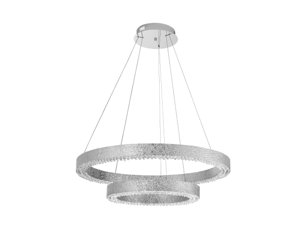SARITA hanging crystal chandelier 800+480 - V30144