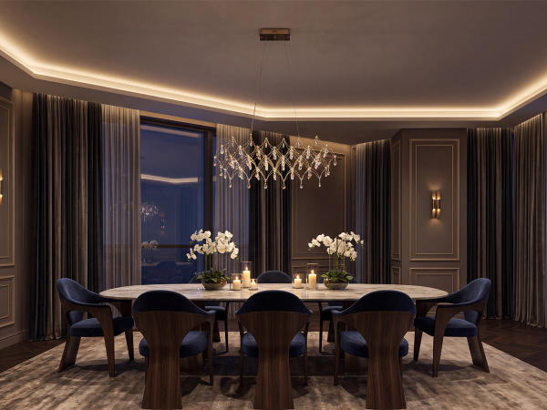 JOYA 900 Crystal Pendant Light - V40021 1