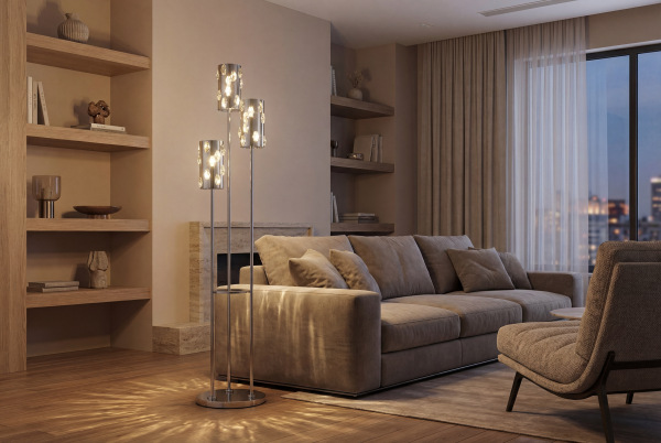 CLARIS crystal floor lamp - V30012 2