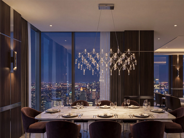JOYA 900 Crystal Pendant Light - V40011 2