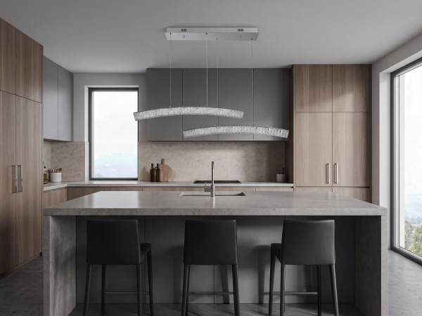 LETICIA hanging crystal chandelier 840+840 - V30121 2