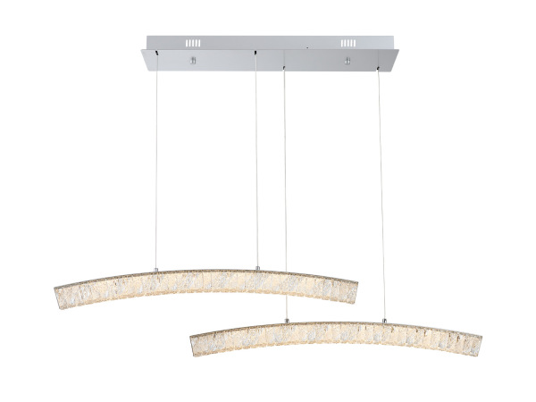 LETICIA hanging crystal chandelier 840+840 - V30121 3