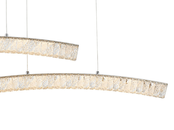 LETICIA hanging crystal chandelier 840+840 - V30121 6