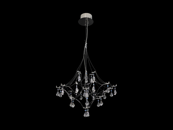JOYA 600 crystal pendant light - V40074S 4