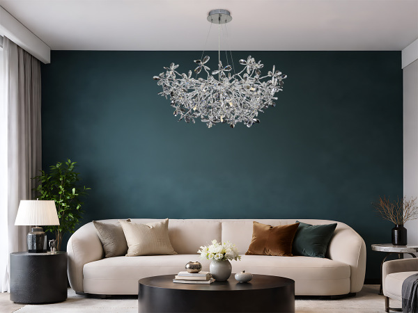 CATALEYA hanging crystal chandelier 800x300 - V20025 2