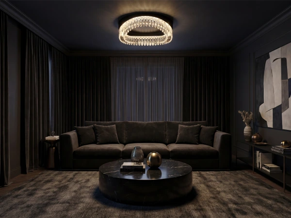 AURORA ceiling crystal chandelier 600 - V30080 4