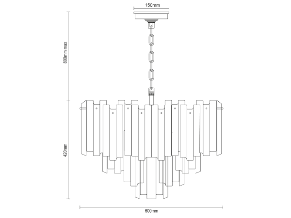 CONGELATO pendant light 600 - V20132 6