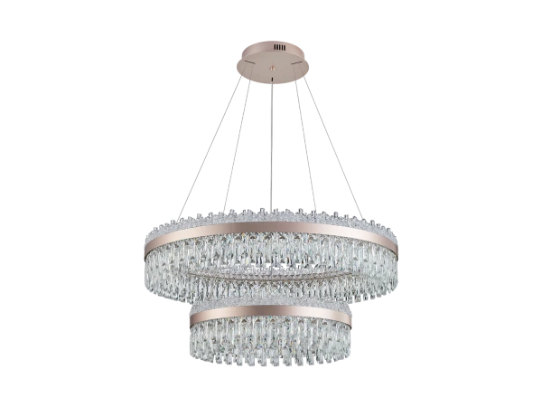 ROCOCO hanging crystal chandelier 950+600 - V30105