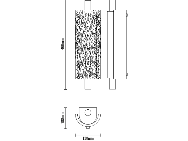 CORTEZA wall lamp - V30036 7