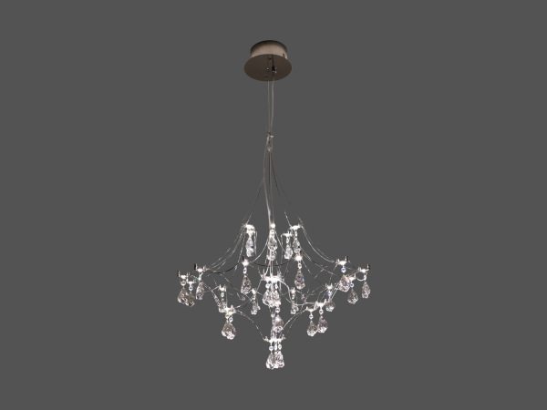 JOYA 600 crystal pendant light - V40074S 3
