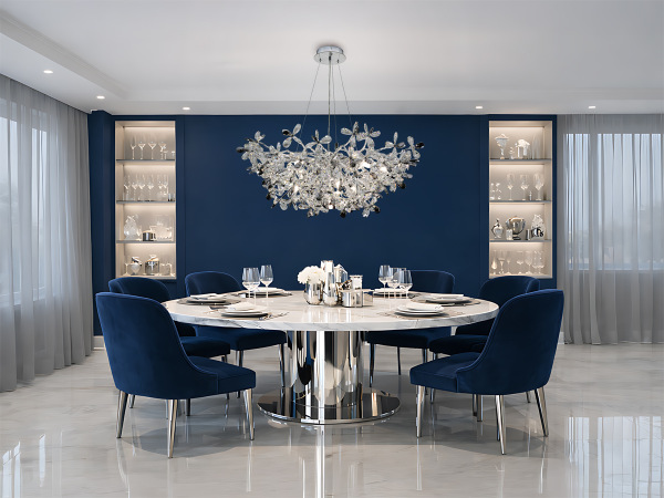 CATALEYA hanging crystal chandelier 800x300 - V20025 1