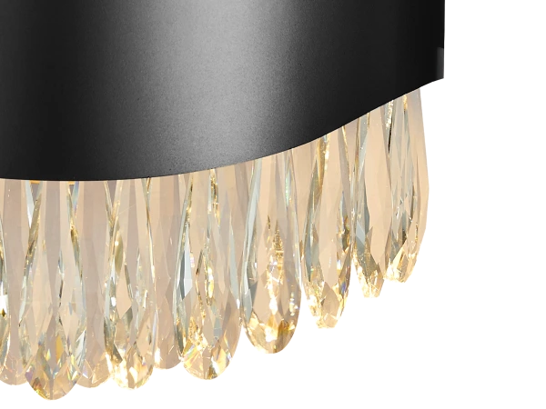 AURORA nástenný krištáľová lampa - V30081 3