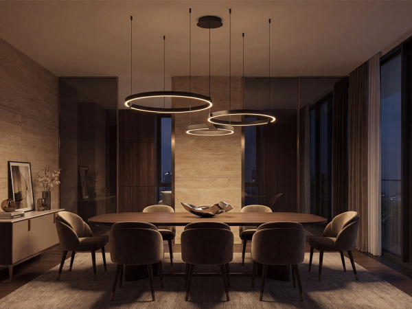 XAVIER pendant light 450+650+850 - V10106 2