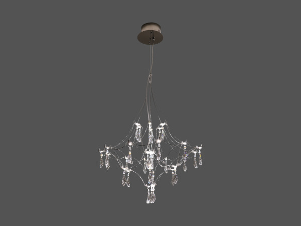 JOYA 600 Crystal Pendant Light - V40075S 3