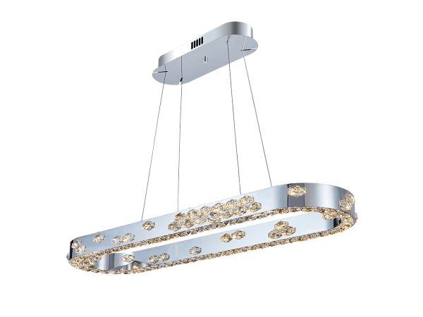 CLARIS závesný krištáľový luster 1100x320 - V30003 2