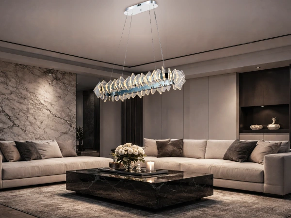 PIKASO hanging crystal chandelier 1050 - V30021 2