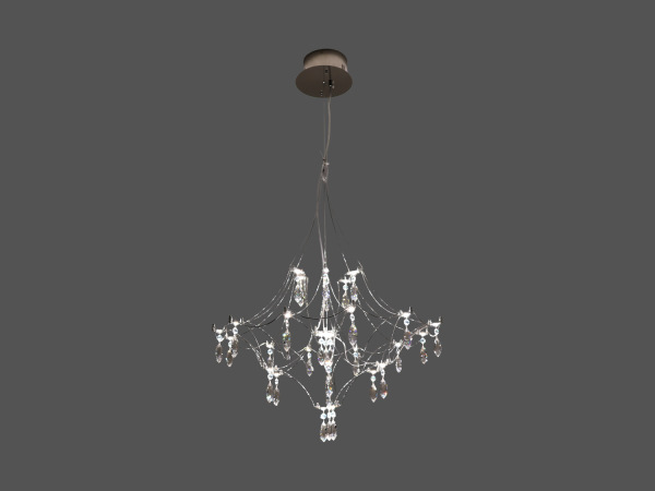 JOYA 600 Crystal Pendant Light - V40076S 3