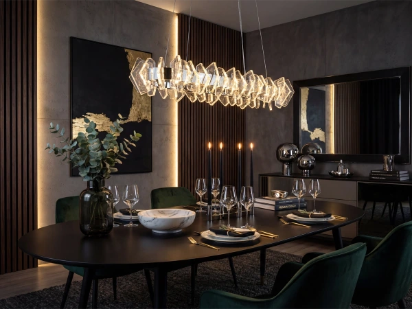 PIKASO hanging crystal chandelier 1050 - V30021 1