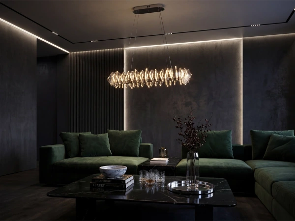 PIKASO hanging crystal chandelier 1050 - V30021 6