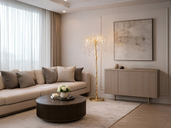 ELYSIA crystal floor lamp 1700 - V20013 1