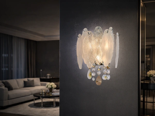 GURU nástenný krištáľová lampa 250x310 - V20104 3