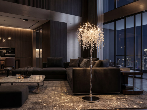 ELYSIA crystal floor lamp 1700 - V20014 1