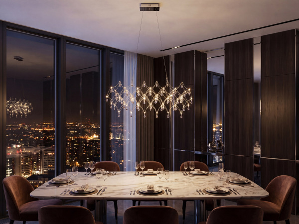 JOYA 900 Crystal Pendant Light - V40011S 1