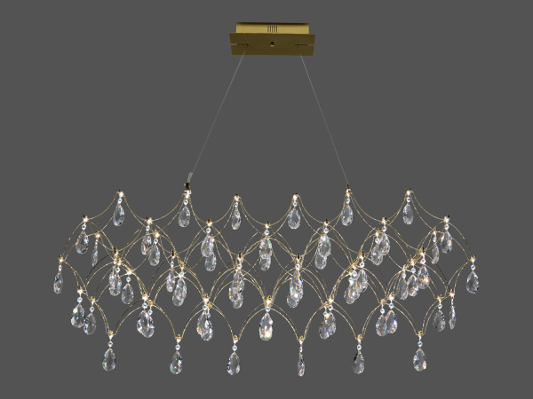 JOYA 900 Crystal Pendant Light - V40022S 3