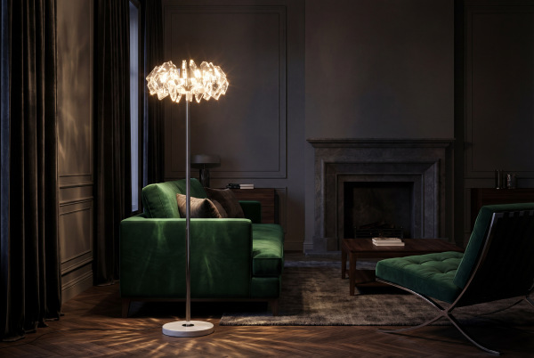 PIKASO crystal floor lamp 1550 - V30027 4