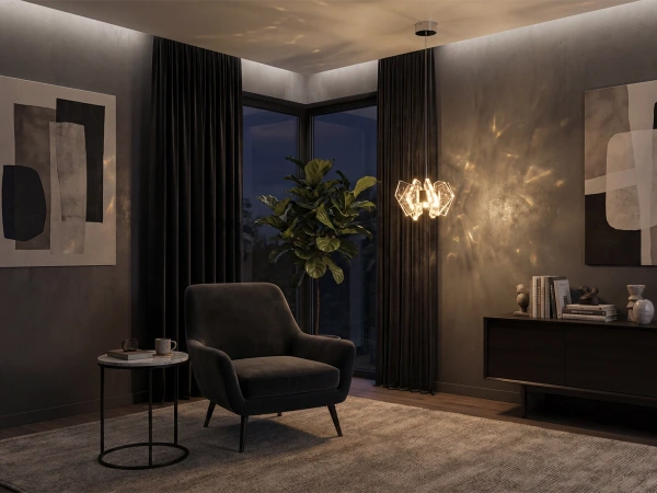 PIKASO hanging crystal chandelier 250 - V30022 1