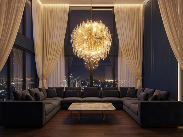 GOCCIA hanging crystal chandelier 800 - V20033 2