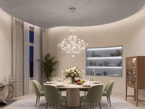 JOYA 870 Crystal Pendant Light - V40082 2