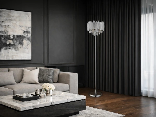 GURU krištáľová stojaca lampa 1680 - V20106 1