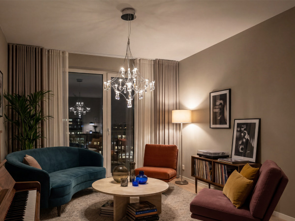 JOYA 600 Crystal Pendant Light - V40071 2