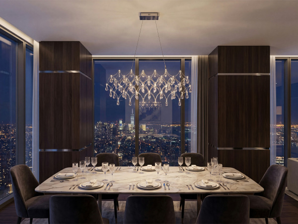 JOYA 900 Crystal Pendant Light - V40012S 1