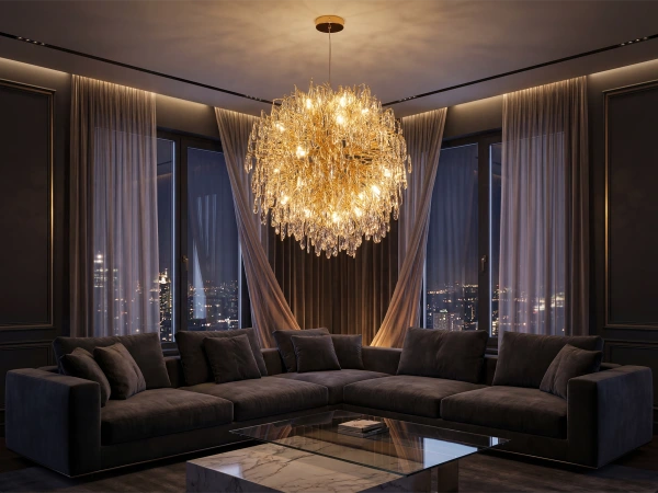 GOCCIA hanging crystal chandelier 800 - V20033 1