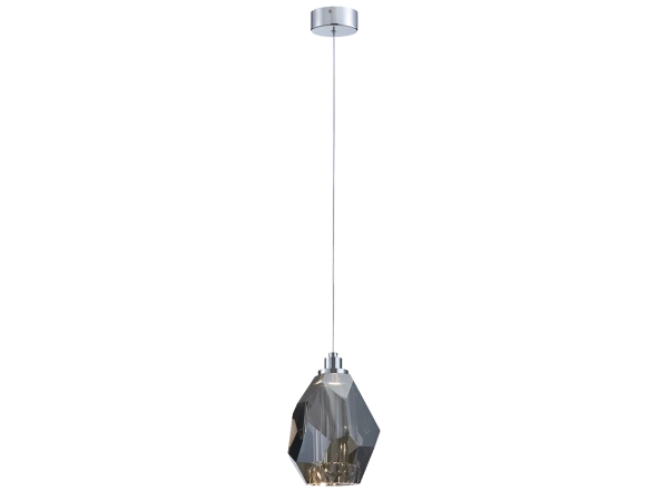 DIAMOR SMOKE hanging crystal lamp - V30053